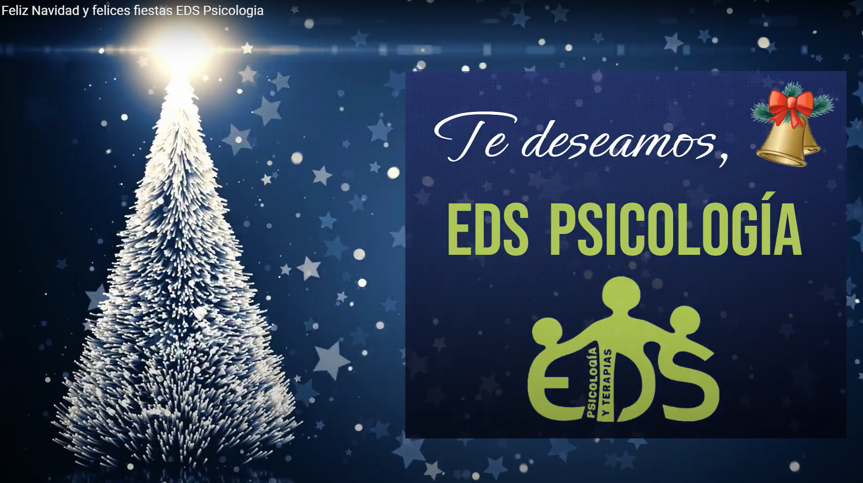 Feliz Navidad EDS Psicologia