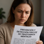 Prevención y detección precoz de trastornos mentales: avances científicos, tecnología e inteligencia artificial