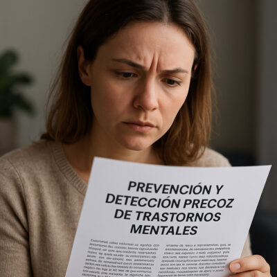 Prevención y detección precoz de trastornos mentales: avances científicos, tecnología e inteligencia artificial