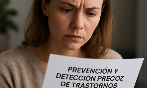 Prevención y detección precoz de trastornos mentales: avances científicos, tecnología e inteligencia artificial